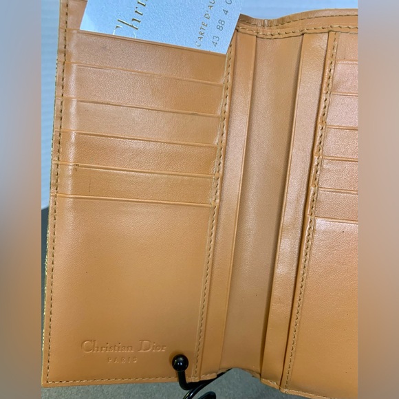 Christian Dior Trotter Wallet, Canvas and Leather - Picture 6 of 10